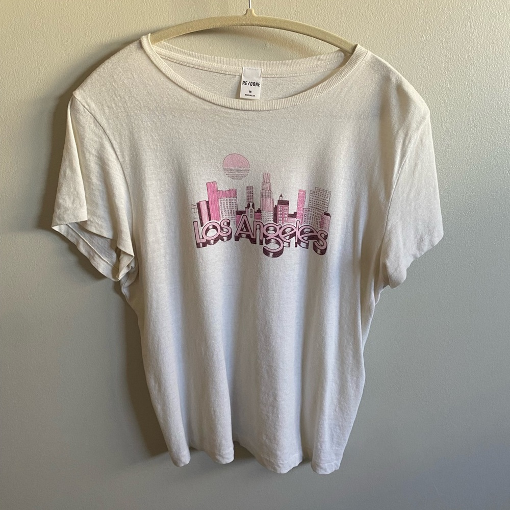Re/done Los Angeles tee.